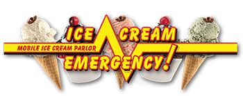 Ice Cream Emergency food truck logo